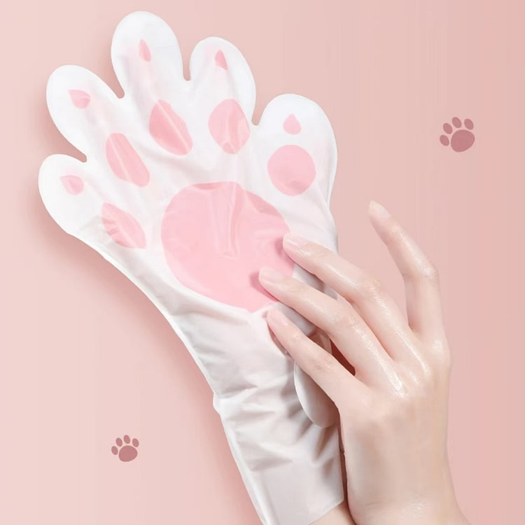 仙蒂奈儿山羊奶烟酰胺手膜 35g/X5对粉色猫爪 175 克