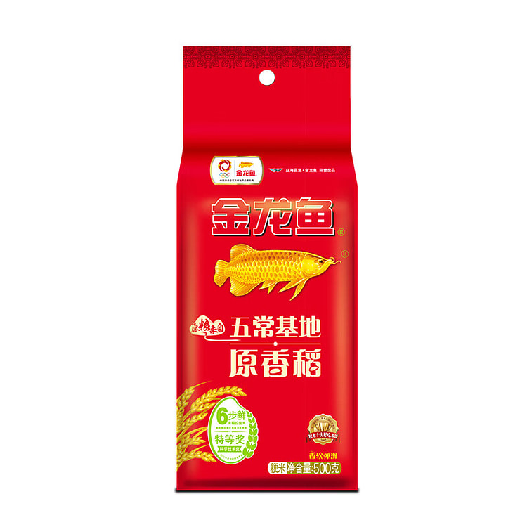 金龙鱼五常基地原香稻大米 500g*1袋装