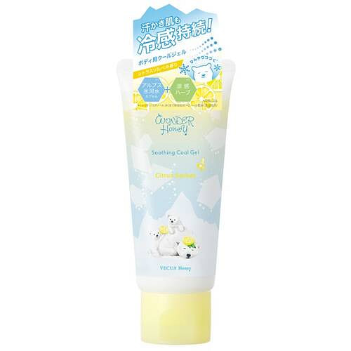 VecuaHoneyベキュアハニー ワンダーハニー　素肌さらさらクールジェル　シトラスソルベ 60g