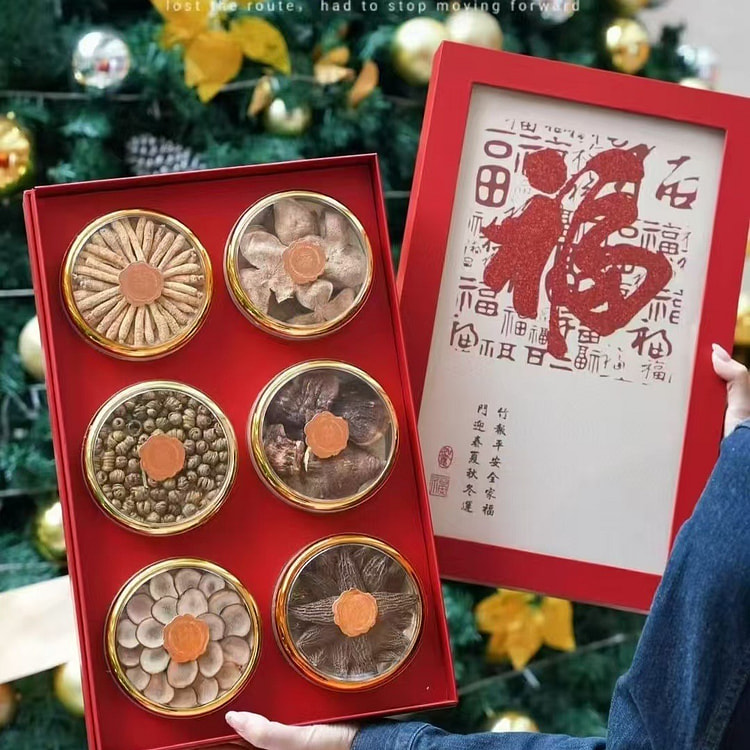 【蛇年佳品】西洋参六拼礼盒 送长辈 送亲友佳品