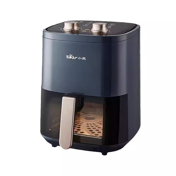 小熊QZG-E12Z6空气炸锅 电炸锅多功能炸薯条机煎炸鸡锅4.5L