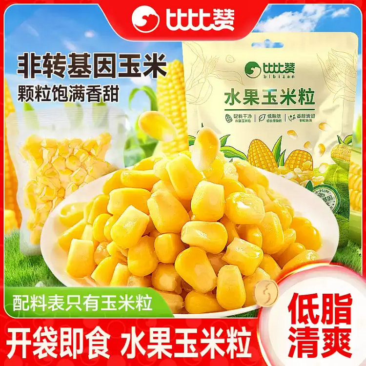 比比赞 水果玉米粒开袋即食300克*1袋 300 克