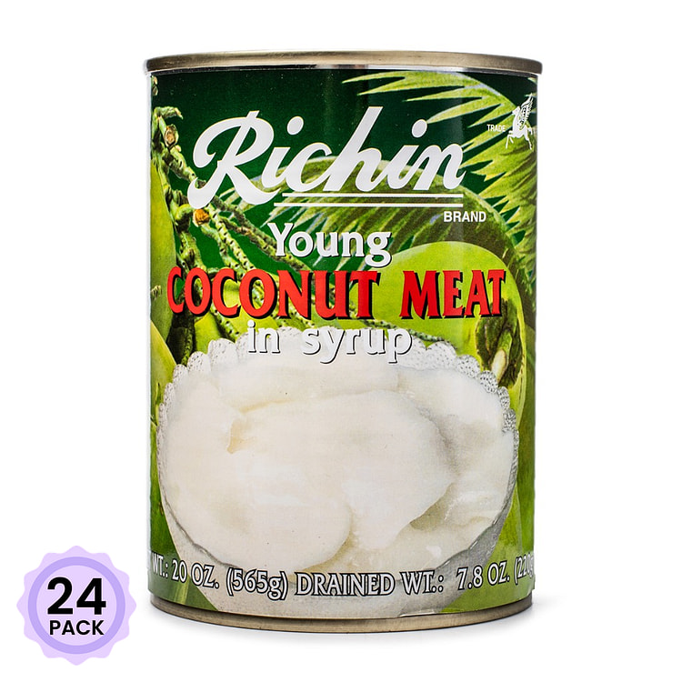 Cơm Dừa Non Đóng Hộp Richin 20 oz*24 pack