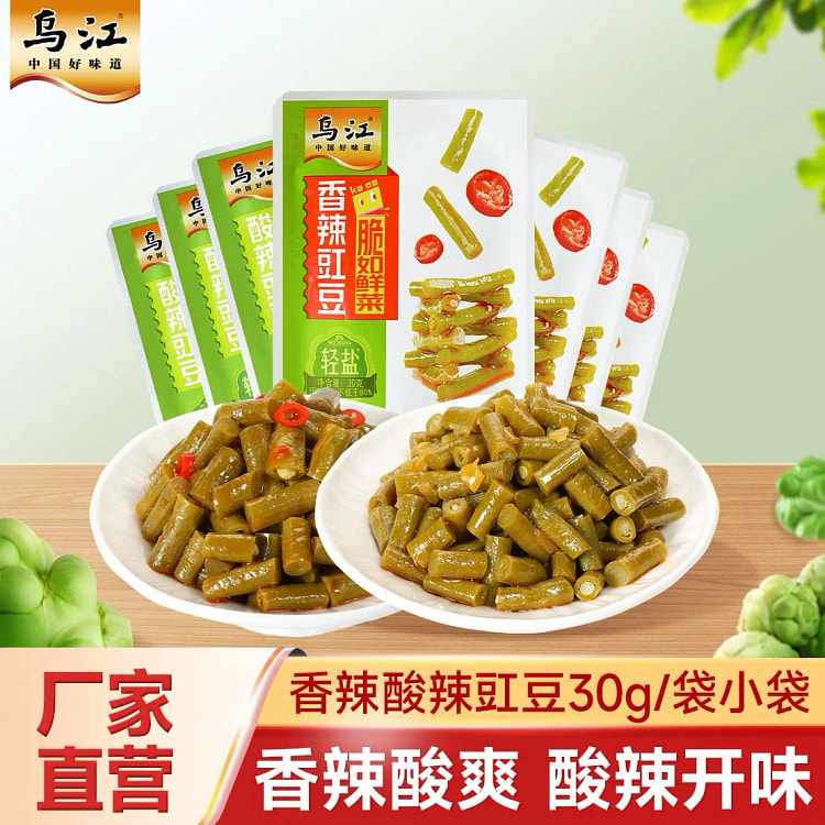 乌江榨菜 酸辣豇豆30g*5袋 150 克