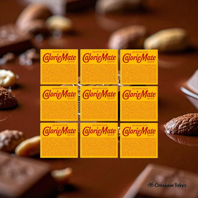 Calorie Mate Blocks, Chocolate Flavor, 4 x 9 Packs