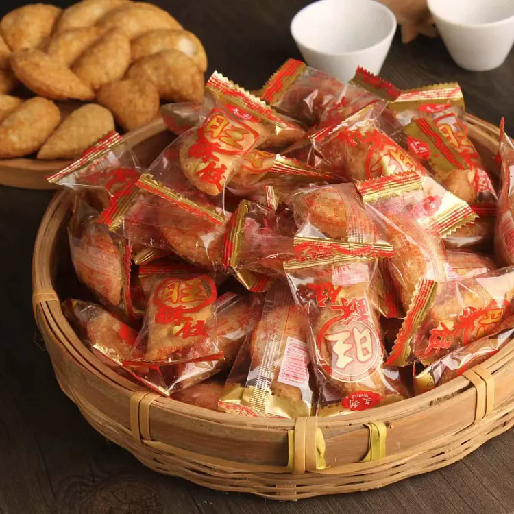 【口感偏甜 约23个】潮汕特产 旺酥饺