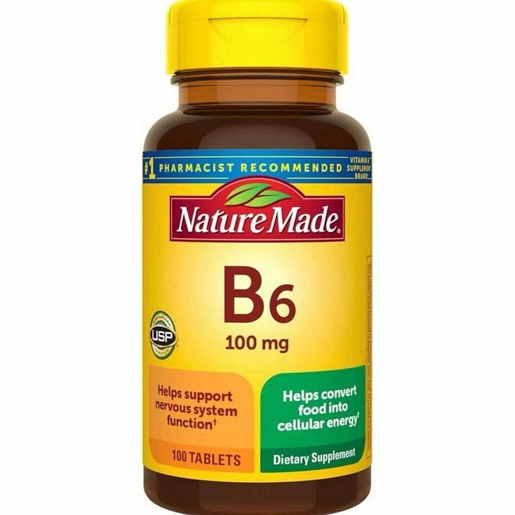Nature Made B6 100 mg 1 bottle