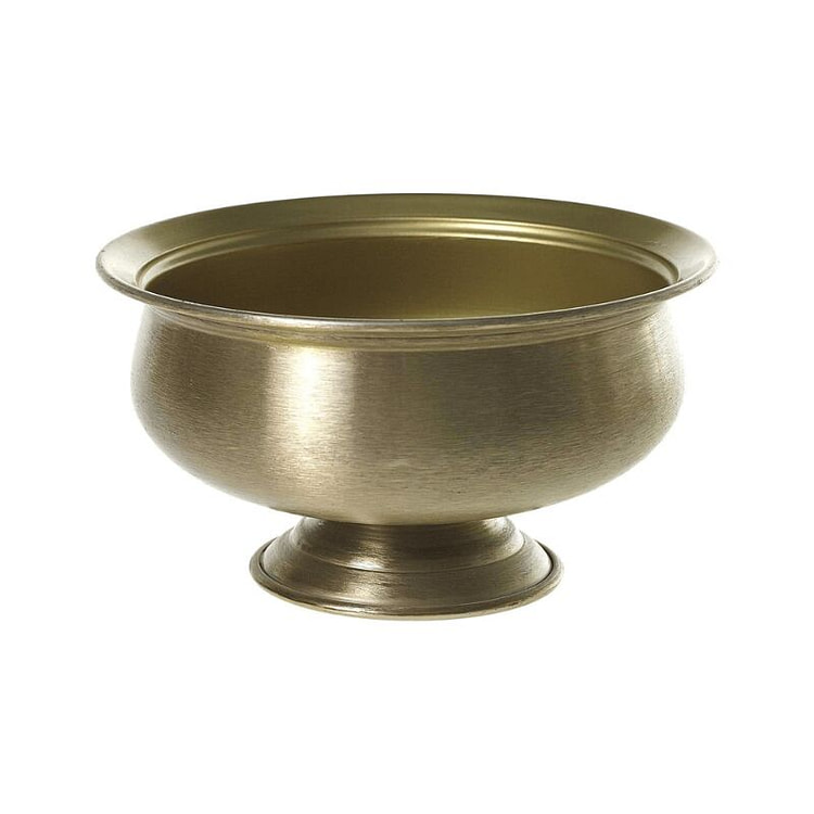 菲奥娜金色金属花瓶（8.25×4.5英寸） 1 个