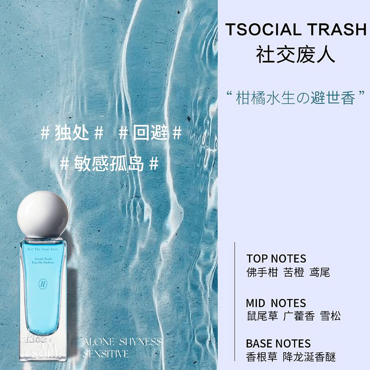IMSOLE  Perfume The Social Trash 30 ml