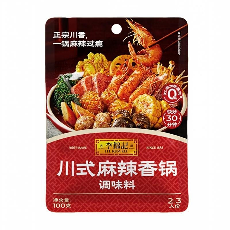 Lee Kum Kee Sichuan Mala Sauce One Step Saute 100 g