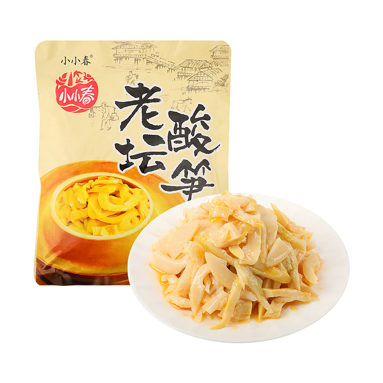 小小春老坛酸笋即食竹笋丝 200g*1包 200 克