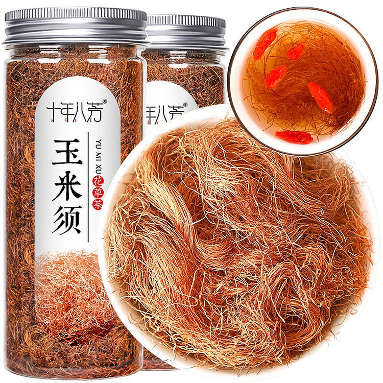 玉米须 优选农家手工熬夜水肿搭配桑叶茶养生茶15g