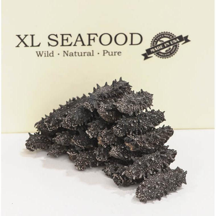 XLSEAFOOD Dried Wild Caught Japan Sea Cucumber Size #50 {45-55pcs/lb} 1lb pack 16 oz