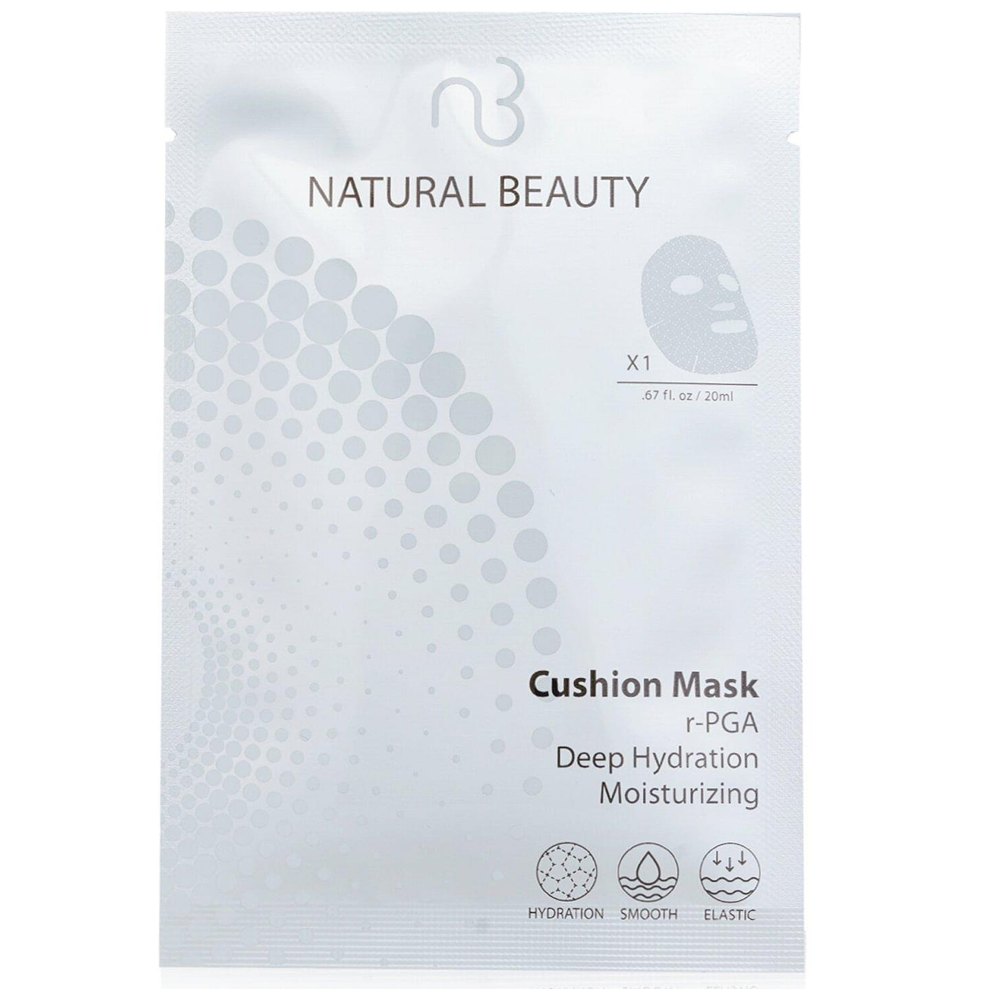 Natural Beauty r-PGA Deep Hydration Moisturizing Cushion Mask D 6x 20ml/0.67oz 120 ml