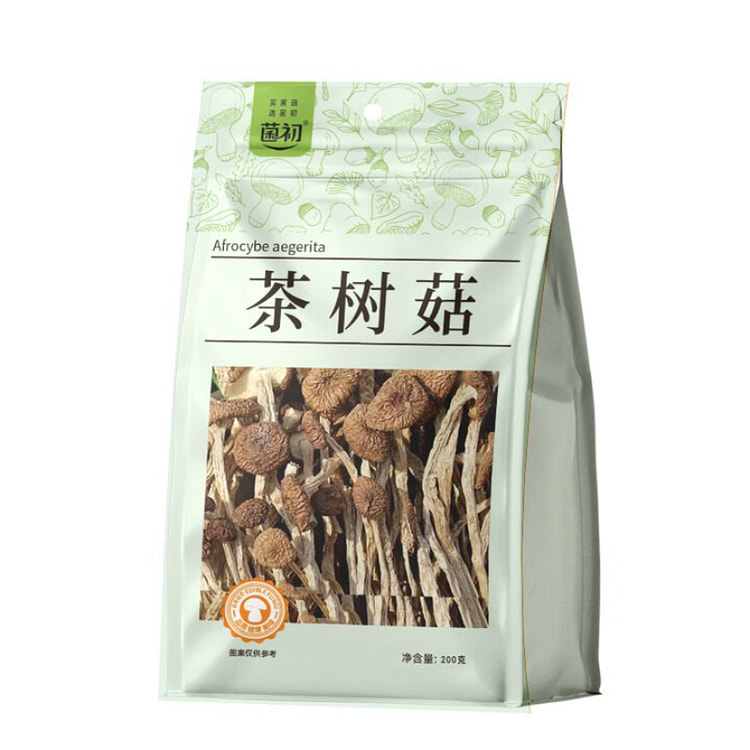 菌初茶树菇干货 炒菜食材 200g*1 袋 200 克