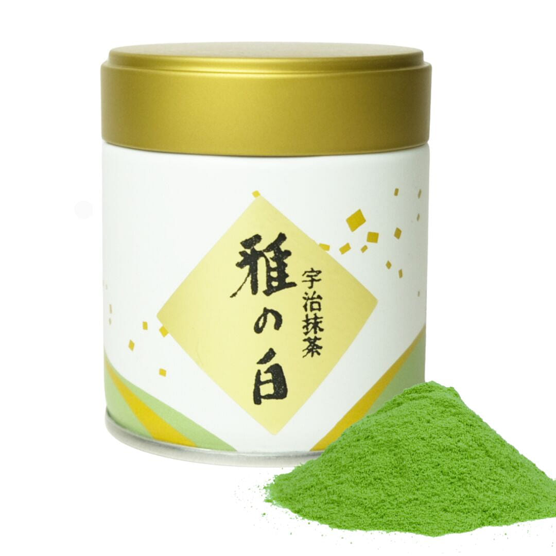 Yano Tea Factory Uji Matcha Miyabi no Shiro 40g 1 can