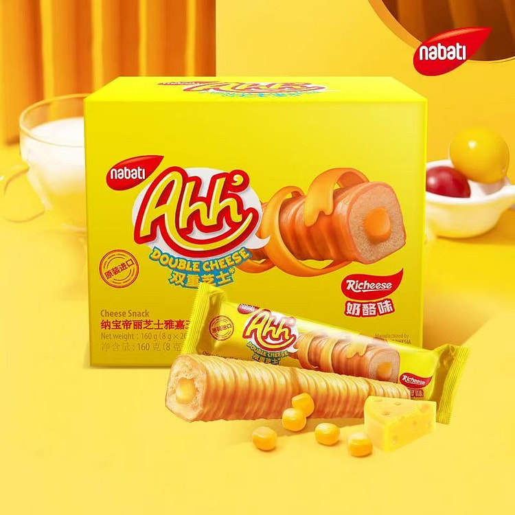 印尼进口丽芝士纳宝帝玉米棒160g 160 克