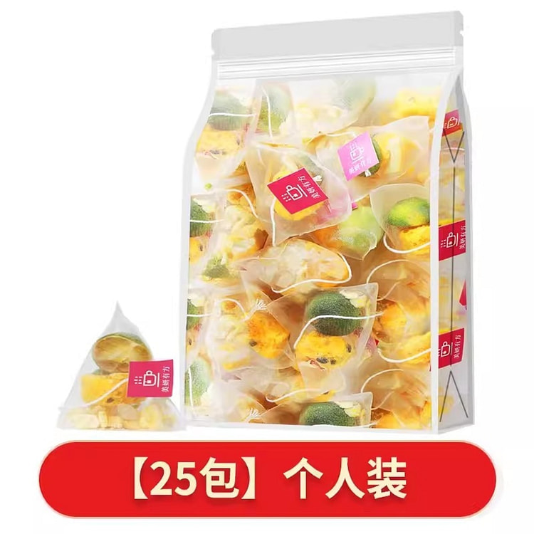 中闽飘香 百香果金桔柠檬茶25包/袋
