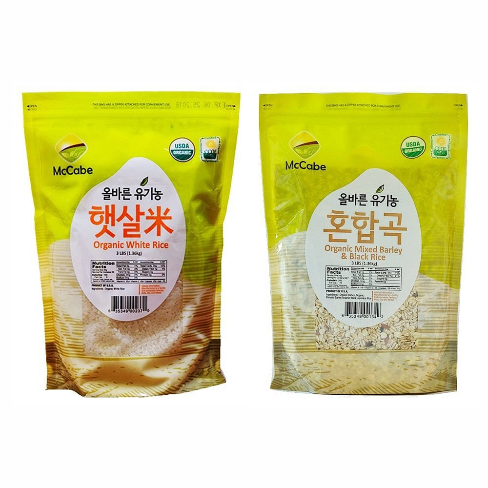 McCabe Organic Grain, 3 lb (48 oz) (2-Pack) 3 lb