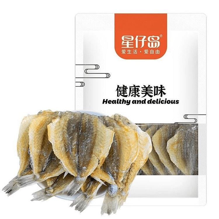 星仔岛多味鱼甜味开心鱼烧烤新鲜食材甜咸味海鲜干货 100 克