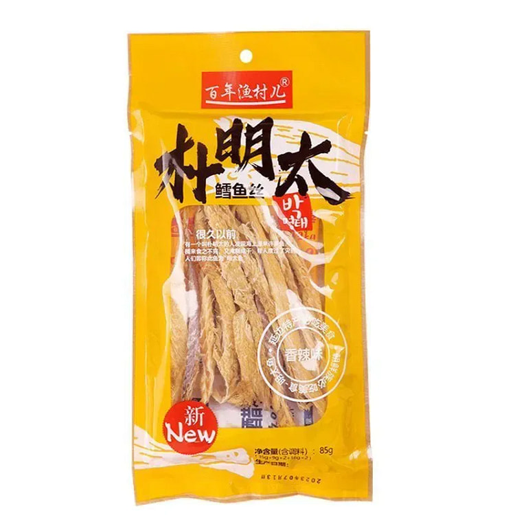 Hand-torn Spicy Pollock Fish Strips 85g 85 g