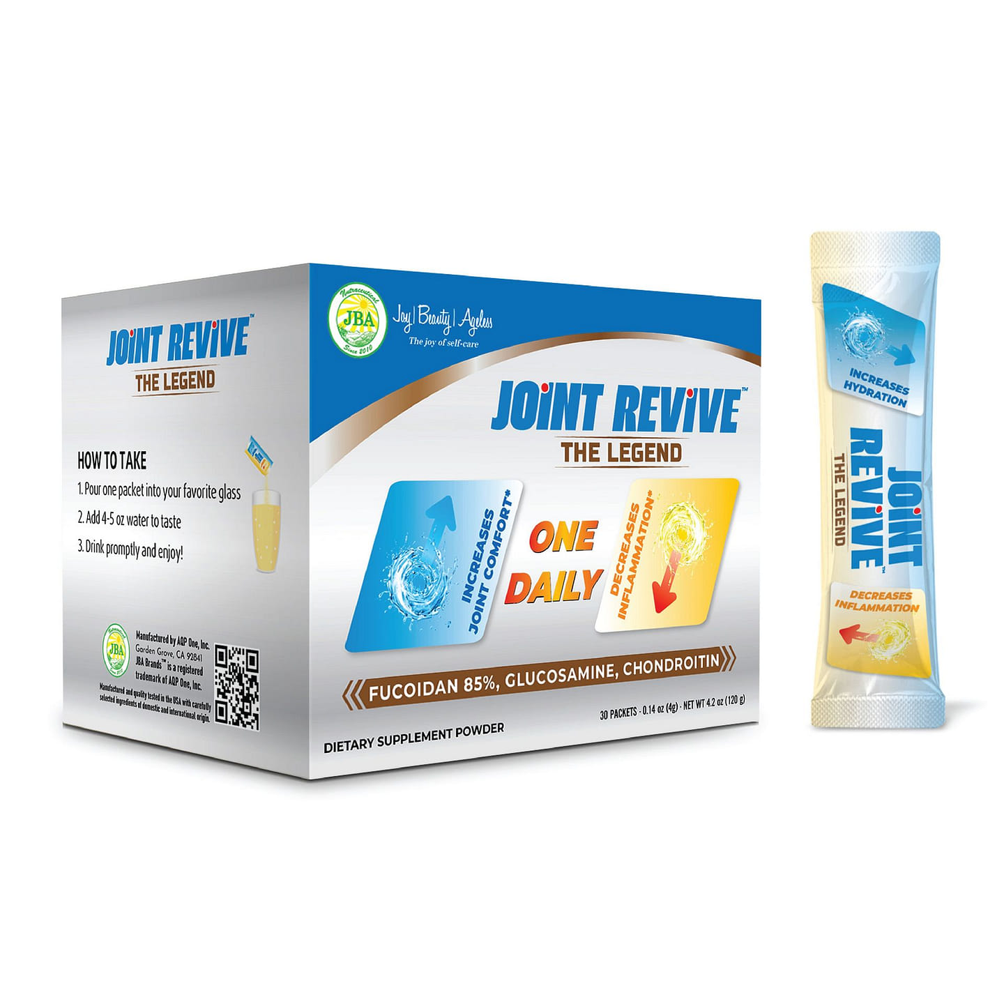 JBA JOINT REVIVE THE LEGEND with FUCOIDAN Powder 30 each