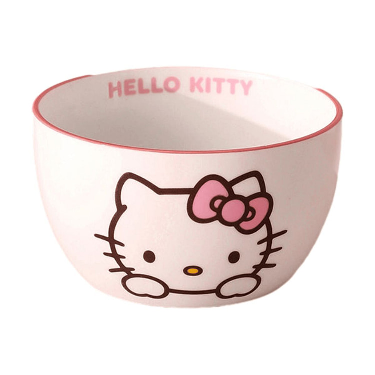 Ceramic Rice Bowl - Hello Kitty (4.5 Inches) 1 count