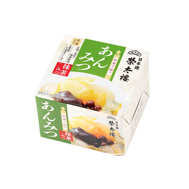 Matcha Syrup Anmitsu 1pc