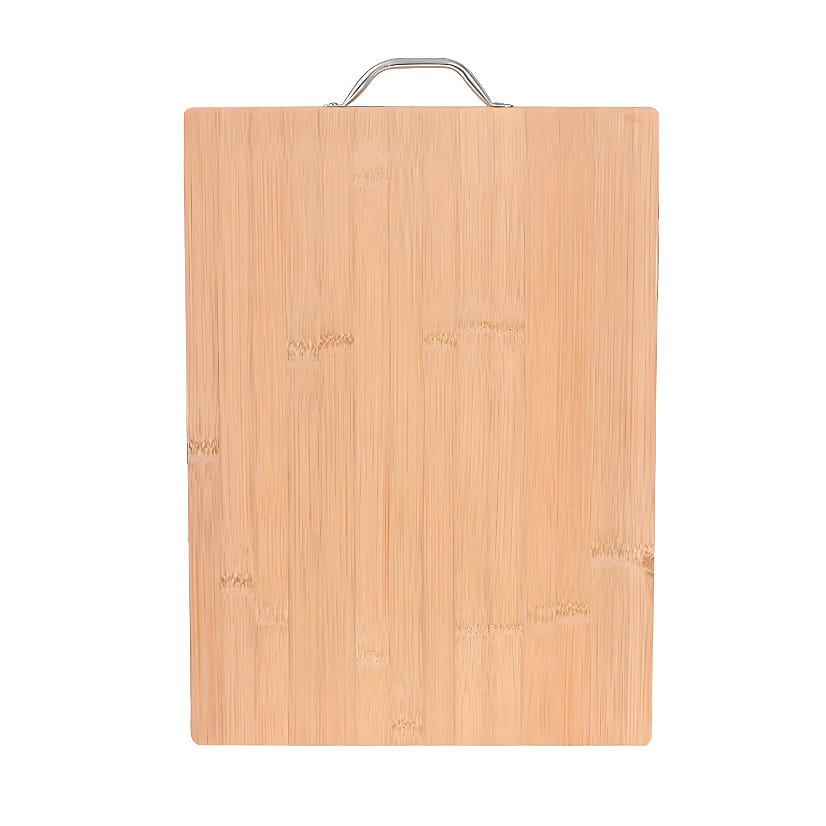 Solid Wood Chopping Board 32cm, Natural Bambo 1 count