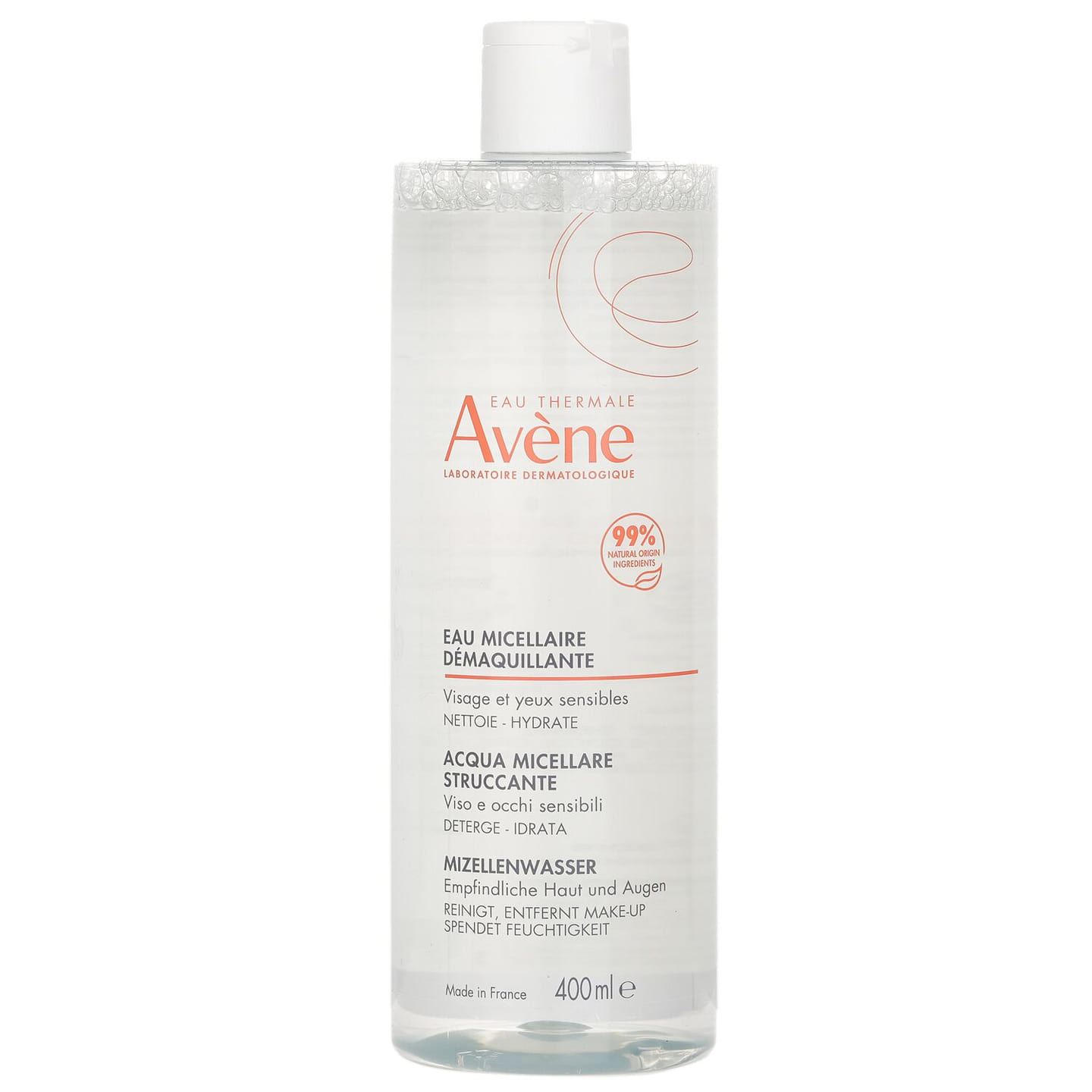 Avene Makeup Removing Micellar Water 400ml/13.5oz 400 ml