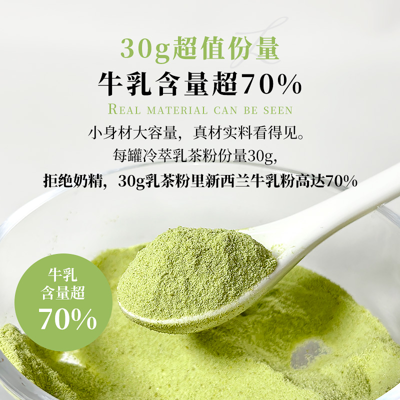 Matcha milk tea 180g*1 box - Weee!