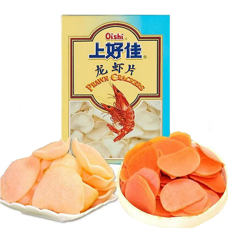 上好佳龙虾片 油炸虾片 食品鲜虾片 膨化零食 200 克