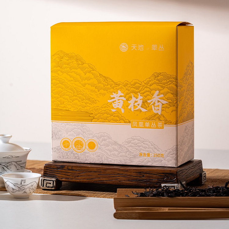天池茶业凤凰单丛黄枝香250g栀子花韵一级单枞茶 250 克