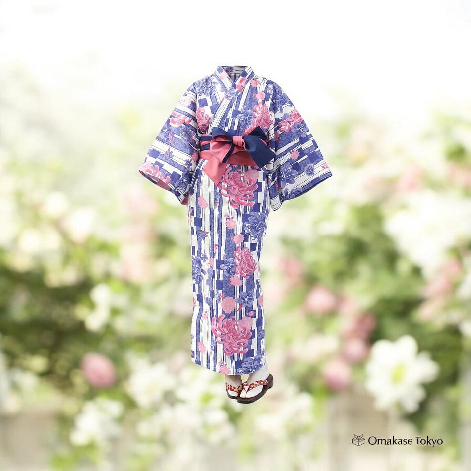 Ryokan Yukata / Onsen Yukata-Rangiku 550 g