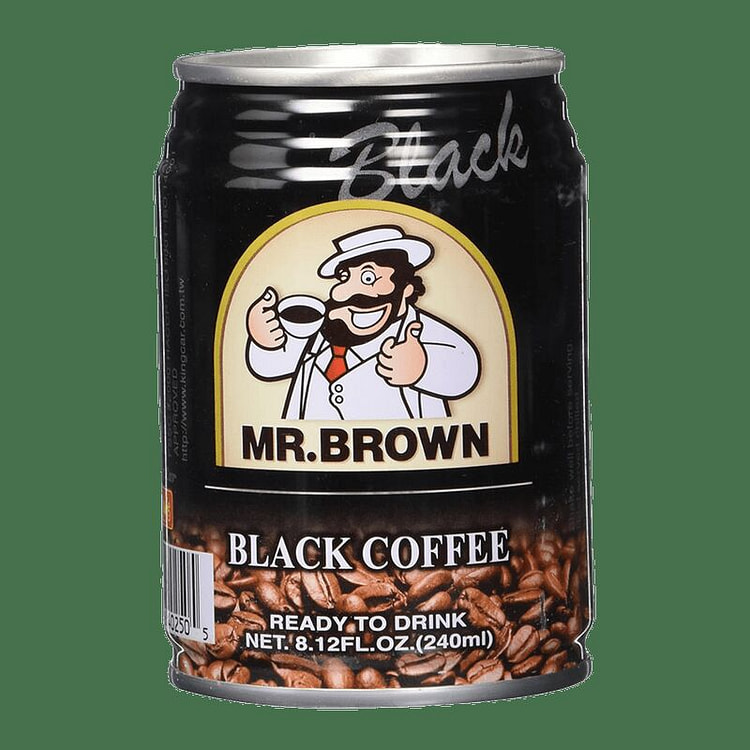 Mr. Brown Black Coffee 240ml 240 ml