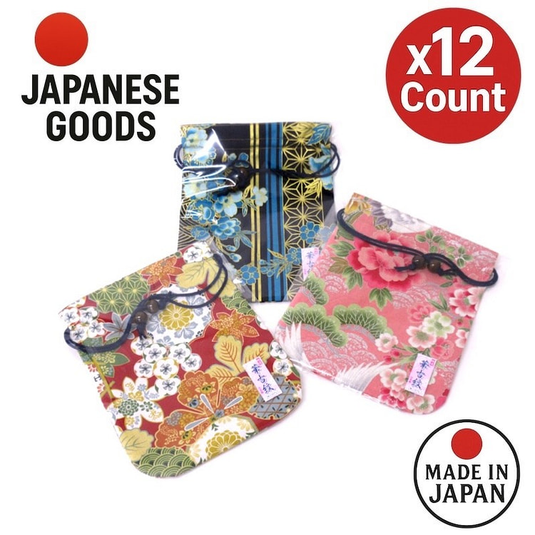 Hanakomonn 中号抽绳袋 日本制造