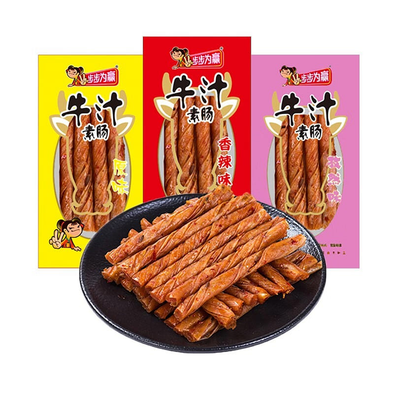 Cumin Hand-Pulled Soy Protein (Vegetarian Meat) 500 g