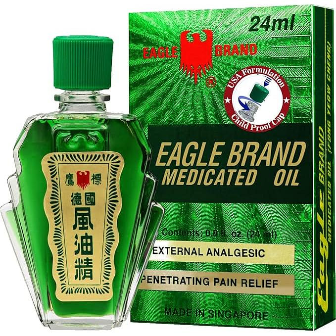 Eagle Brand Natural Medicated Oil, 0.8oz 1 each