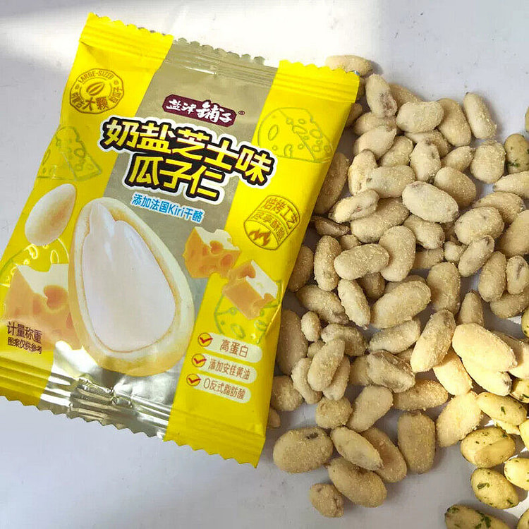 盐津铺子奶盐芝士味瓜子仁 250g*1袋装 250 克
