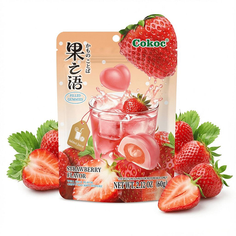 COKOC PILLED GUMMIES STRAWBERRY FLAVOR 60 g