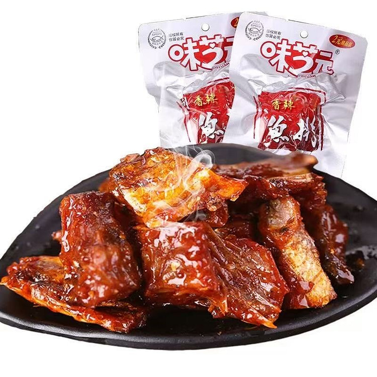 Spicy fish steak fish tail