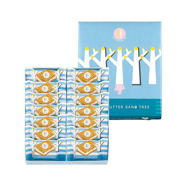 砂糖奶油树 黄油夹心饼干 14枚