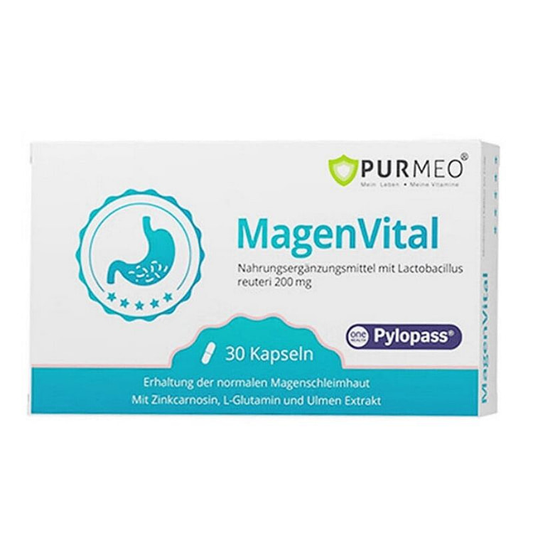 德国Purmeo帕米奥养胃益生菌胶囊 30粒 1 盒