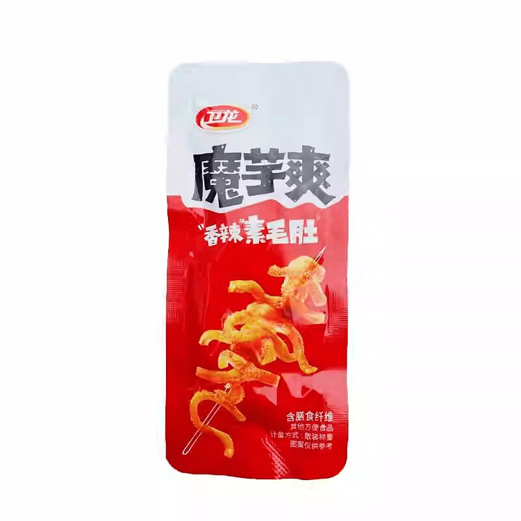 卫龙魔芋爽素毛肚18g*1包 18 克