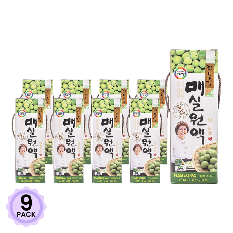 Surasang 韩方天然发酵梅子原液 700 毫升*9 包