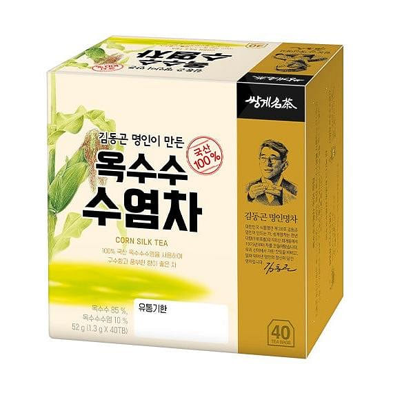 韩国 Ssanggye 双溪名茶 玉米须茶 40包 1 份