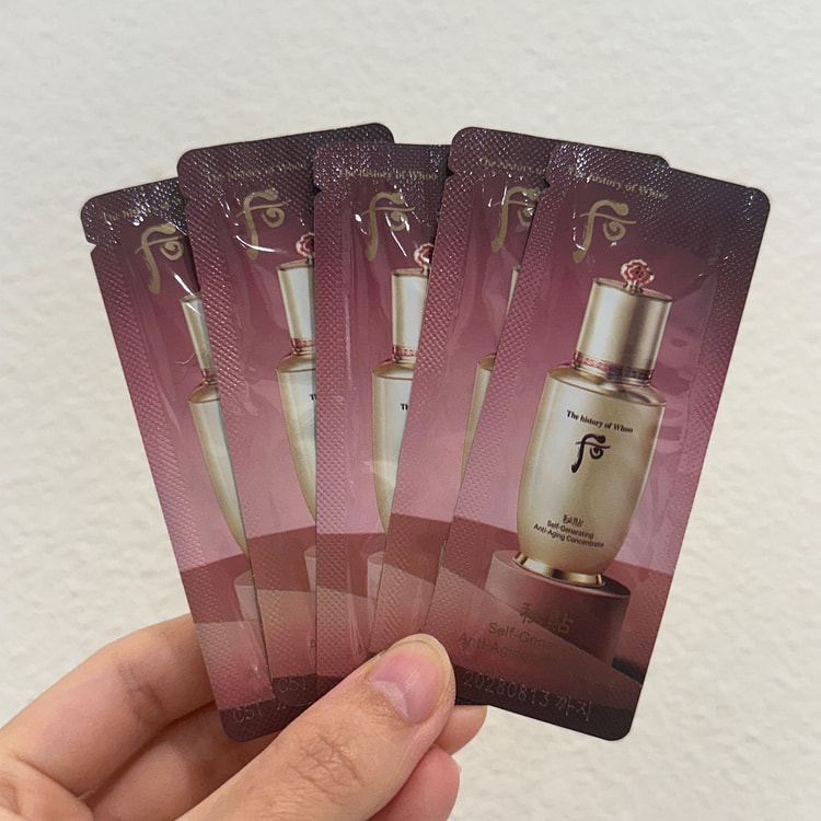 Whoo 碧舒肤精华试用装 60 个