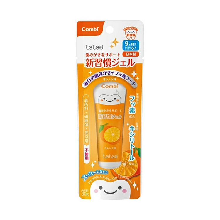 Combi Teteo幼童牙膏 30g 橙子味