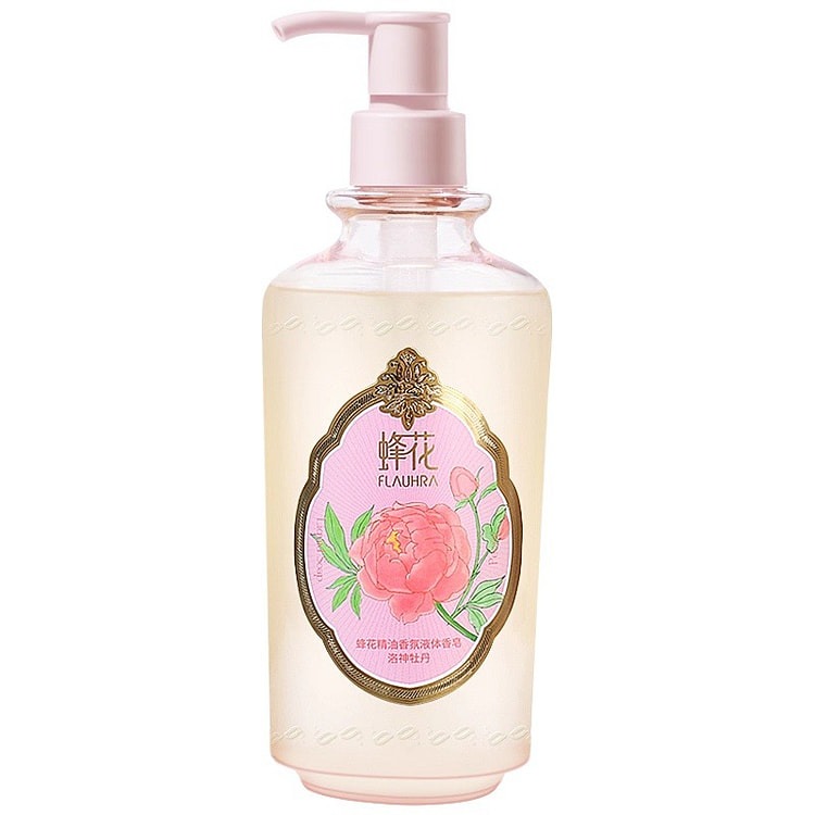 蜂花精油香氛液体香皂 洗手沐浴500g-洛神牡丹 1 瓶