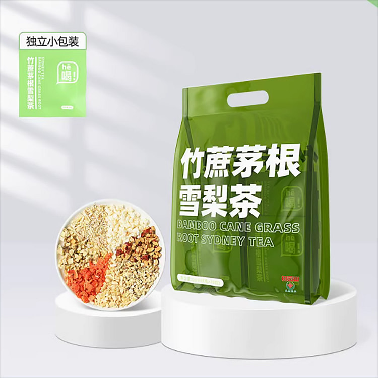 白云山竹蔗茅根雪梨茶